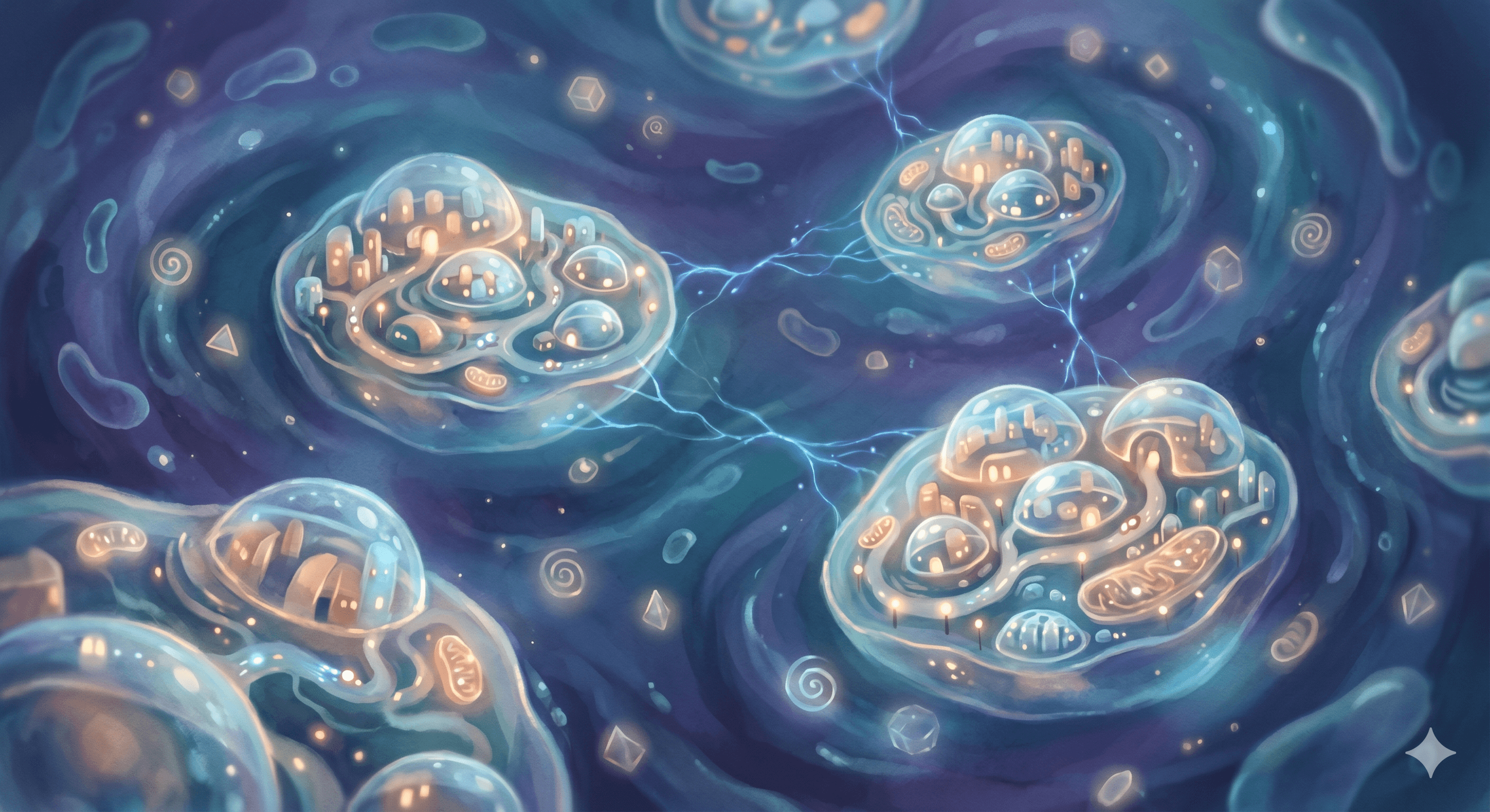 Illustration for Behind the Veil — the silent life inside the body