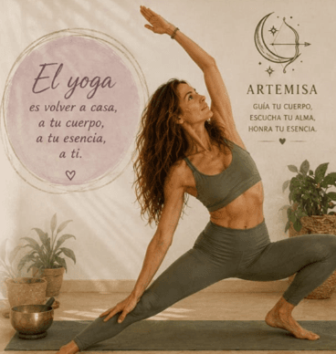 Therapeutic yoga session with Aria at Artemisa